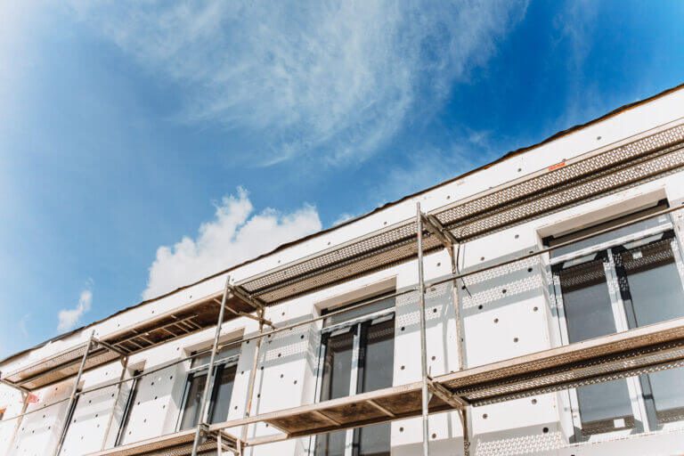 zateplení bytového domu